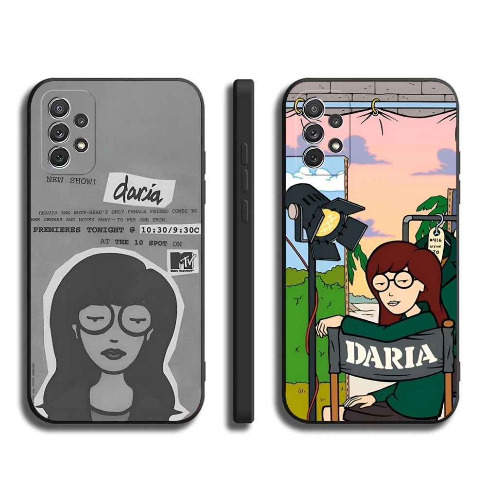 C-Cool-D-Daria Phone Case For Samsung Galaxy S23 S24 Ultra S22 S20 Fe S21 Plus A54 A34 A24 A53 M54 Note 20 Cover