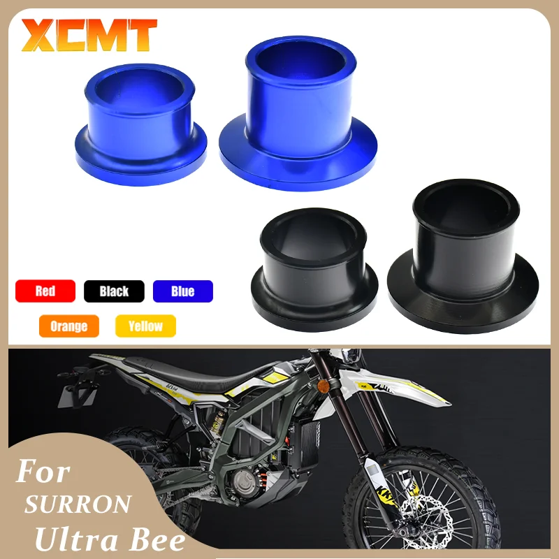 Motorcycle CNC Aluminum Electric Accessories Front Rear Wheel Axle Hub Spacer  For Ultra Bee SurRon UltraBee Vehicle Parts