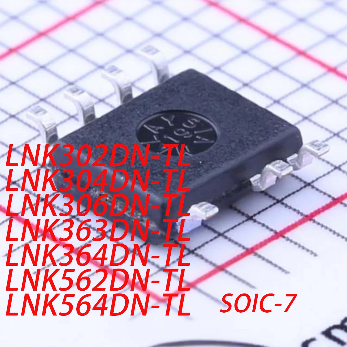 

10 шт. SOIC-7 SOP-7PIN НОВЫЕ оригинальные преобразователи LNK302DN-TL LNK304DN-TL LNK306DN-TL LNK363DN-TL LNK364DN-TL LNK562DN-TL LNK564DN-TL