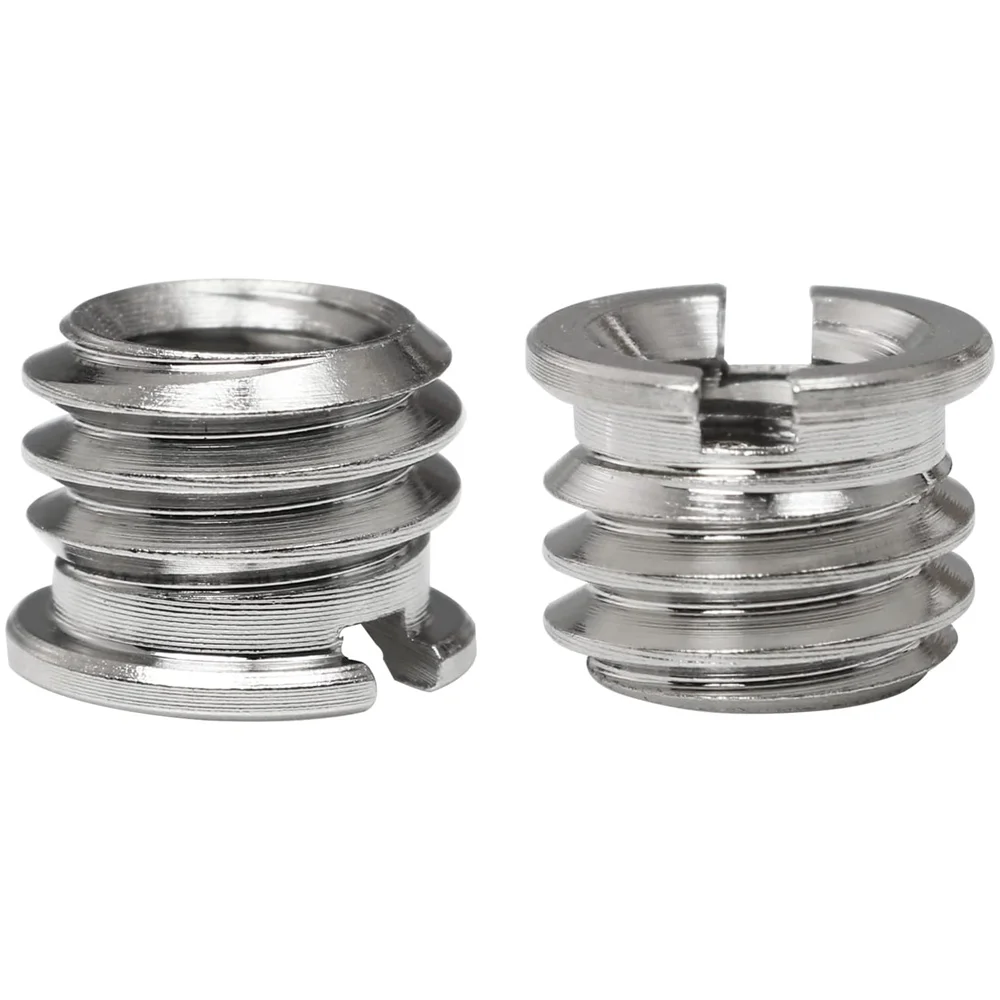 1/4"-20 メス - 3/8"-16 オス三脚ネジアダプターステンレス鋼標準ネジコンバータ DSLR カメラ一脚スタンド用