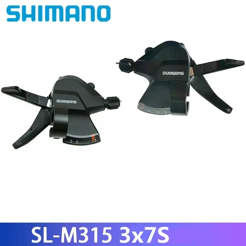 Imagen 2 del producto SHIMANO Altus SL M315 MTB palanca de cambios 2X7s 2X8s 3x7s 3x8s 2 3 7 8 14 16 21 24S velocidad bicicleta de montaña palanca de cambios juego de gatillo