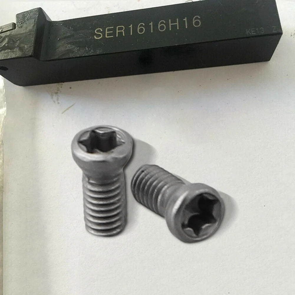 10 Pcs M2.5 M3.5 Torx Screws For Replaces Carbide Insert CNC Lathe Tools Workshop Working Hand Tools Supplies