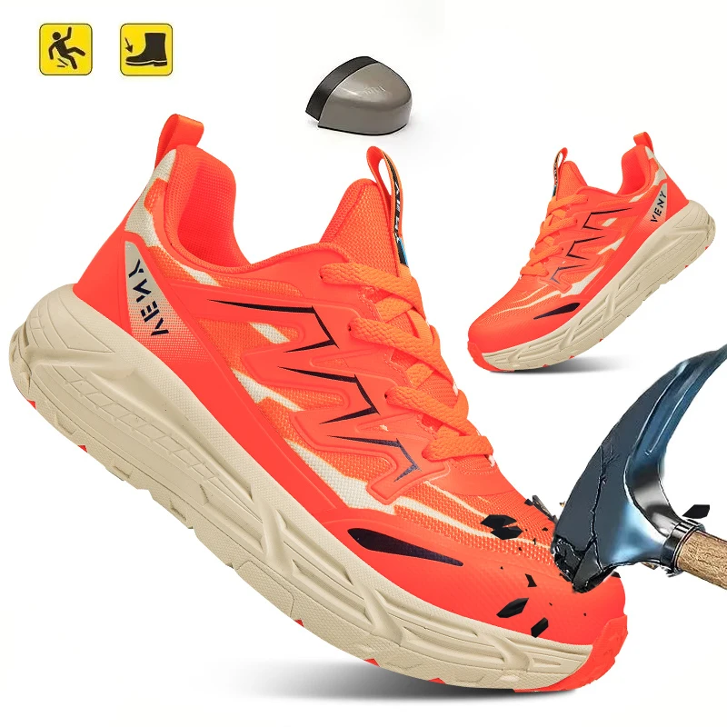 

Men's Military Tactical Boots Army Boots Men Side Zipper Military Boots Men Anti-Slip Ankle Boots Work Safety Shoes Hiking Shoe