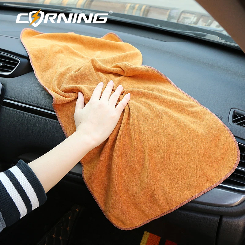 High-end Microfiber Towels Auto Detailing Water Drying Cloth Cleaning Tools Car Care Wash Accessories Absorbent Non-marking Rags