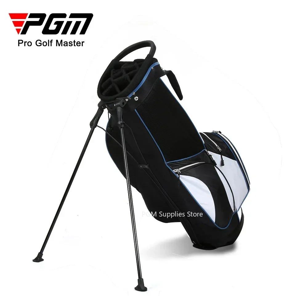 PGM-bolsa ultraligera con soporte para Golf para hombre y mujer, bolsa portátil impermeable para estante de Golf, correa para el hombro, 14 bolsillos con paquete de viaje con ruedas