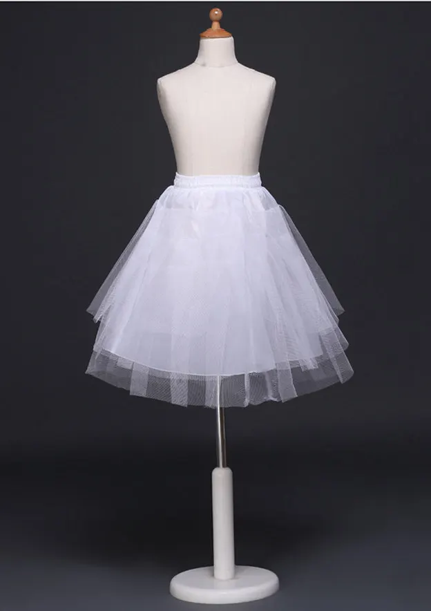 BABYONLINE-Petticoat curto para adulto, Crinoline Underskirt, vestido de casamento, acessórios nupciais, Soild Tutu