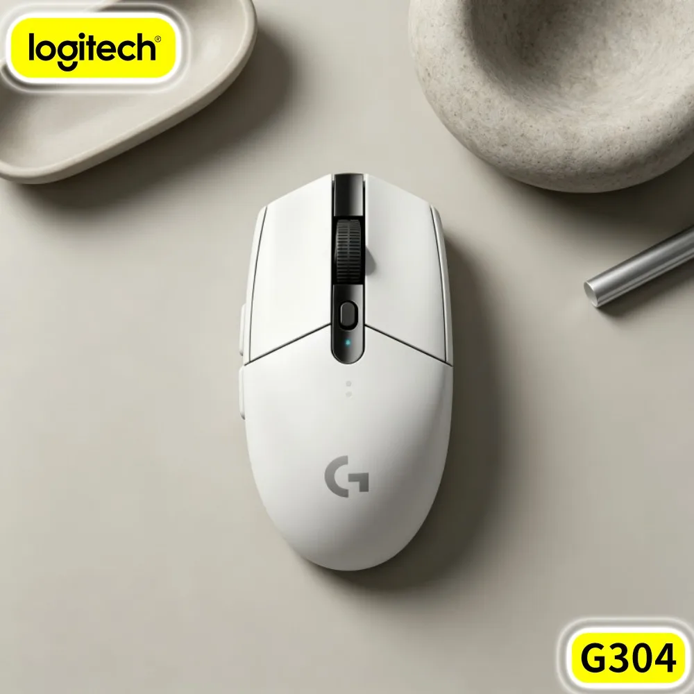 Logitech G304 LIGHTSPEED Wireless Gaming Mouse Adjustable Sensitivity Toggle Switch Adapt Fine Work And Rapid Game Movement