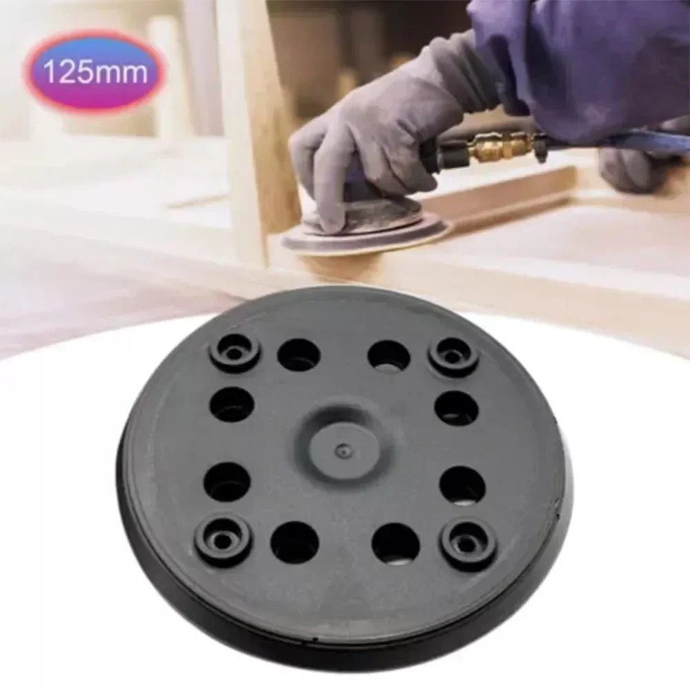 

1pcs 125mm 8 Hole Polishing Pads Backing Plate Sander Sanding Disc For Bosch Eccentric Sander PEX 270 A And PEX 270 AE