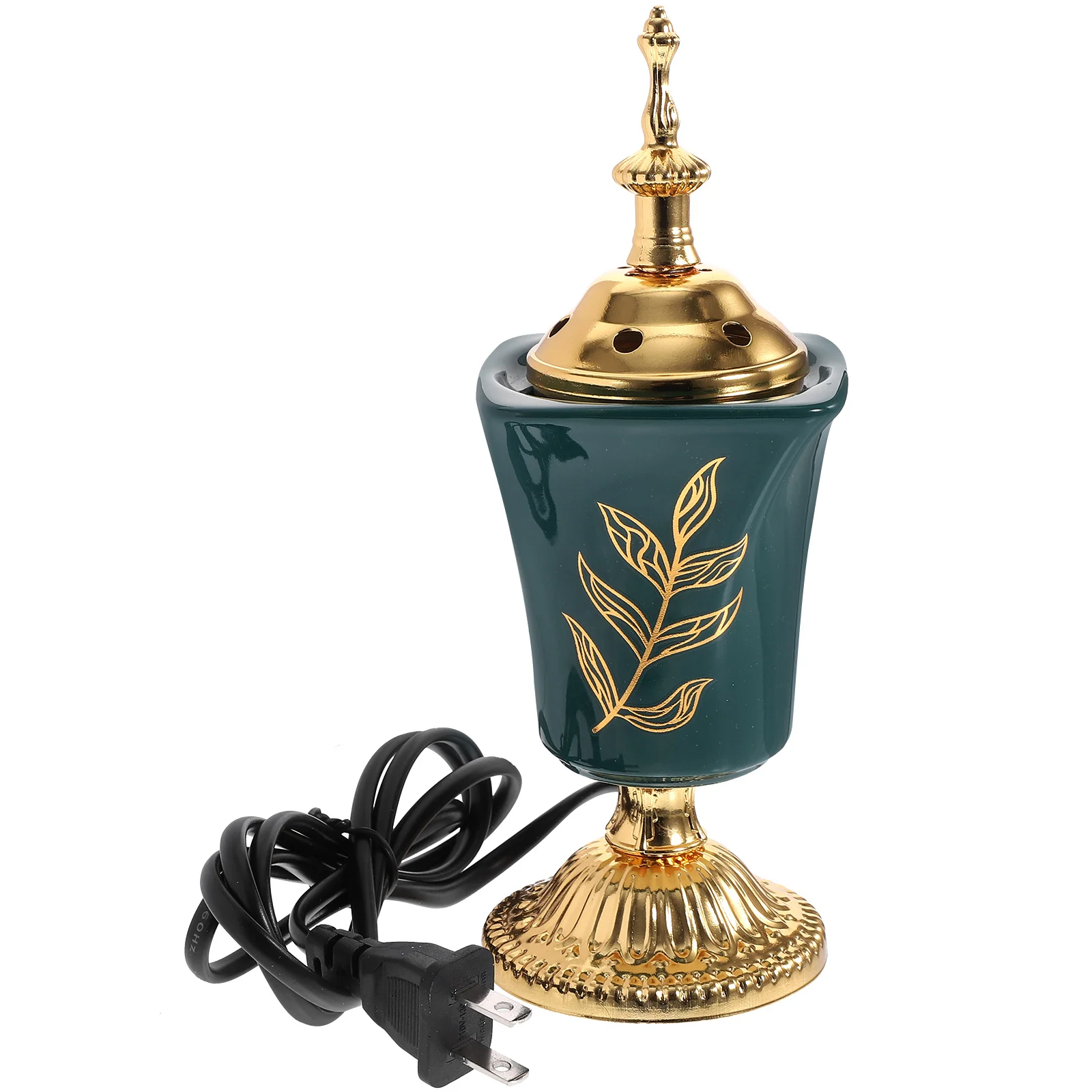 

Plug-in Incense Burner Electric Censer Holder Decoration Household Ornament Iron Vintage Home Decorations