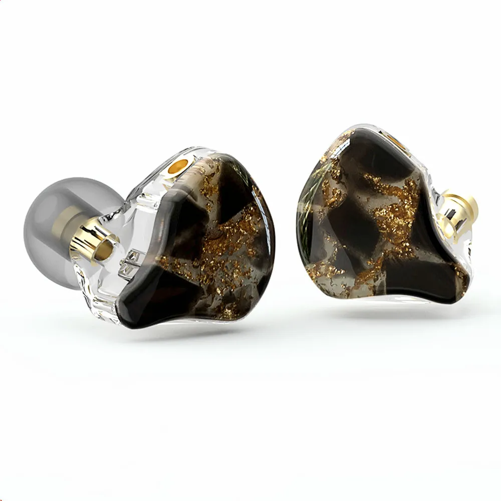 FENGRU-auriculares intrauditivos híbridos, audífonos HIFI con Monitor IEM, MMCX desmontables, 6 unidades de controlador, A6S, 1DD + 2BA