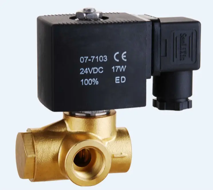 high pressure big orifice solenoid valve