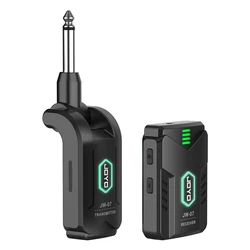 JOYO JW-07 2.4G Wireless Earphone Monitor System Low Latency Rechargeable Pickup Transmitter Receiver Support 12 Channels