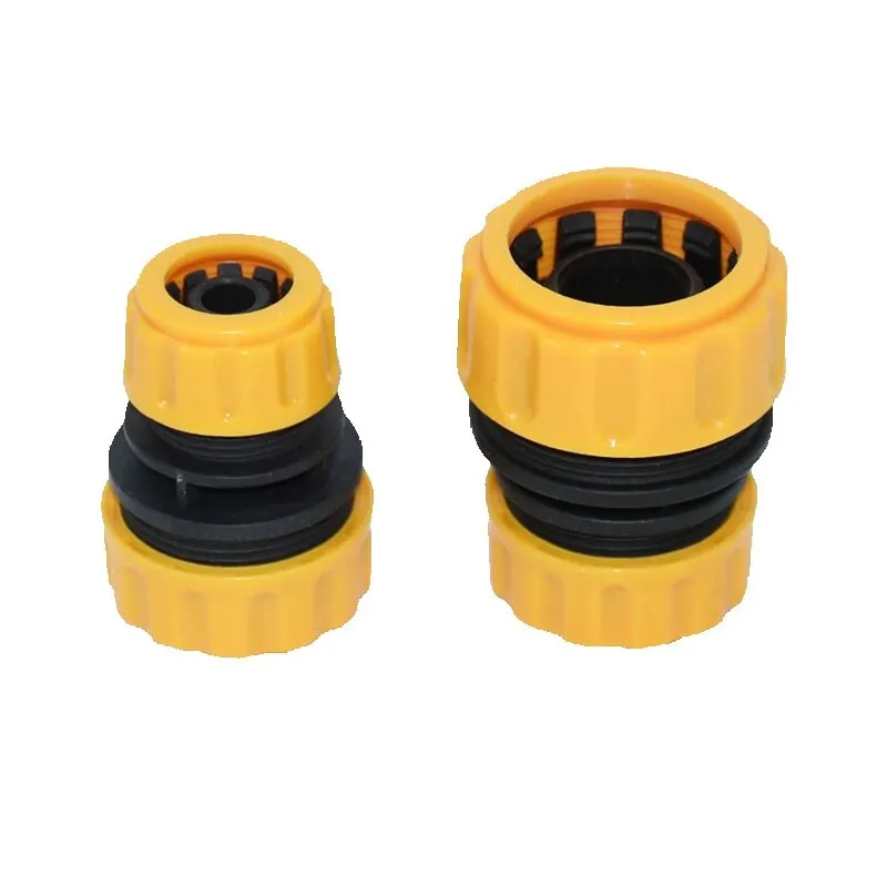 

Garden Hose Repair 1 To 3/4 To 1/2" Reducing Irrigation Connector Garden Joints DN15 DN20 DN25 Hose 2 Way Adapter 15Pcs