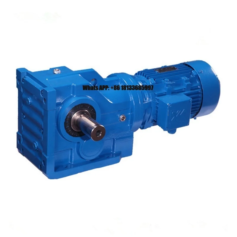 

K Right Angle High Power Gearbox Gear Box Motor Helical Gear Reducer