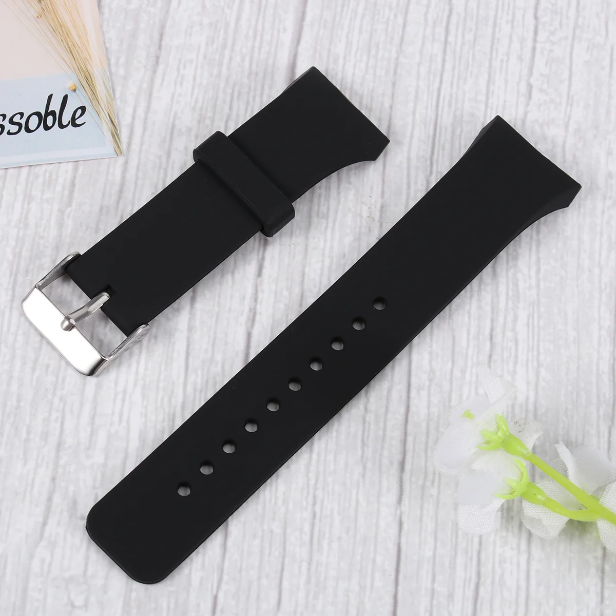 

Sports Silicone Strap Replacement Watch Band Wrist Bracelet for Thicken Wristbands