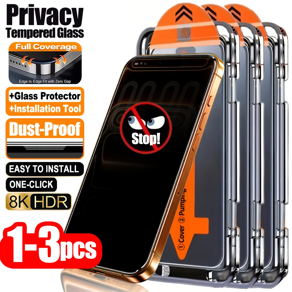 1-3Pcs Privacy Screen Protector For Samsung S26 S25 S24 Ultra Plus S20 FE A57 A17 A16 A56 A37 A36 A55 A16 A56 A35 A54 A07 Film