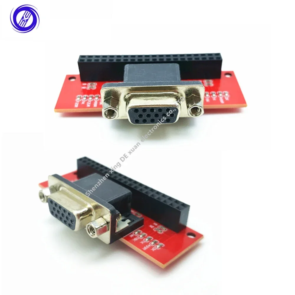 New Version VGA666 Adapter Board DPI dtoverlays Module For for Raspberry Pi 3B / 2B / B+ / A+