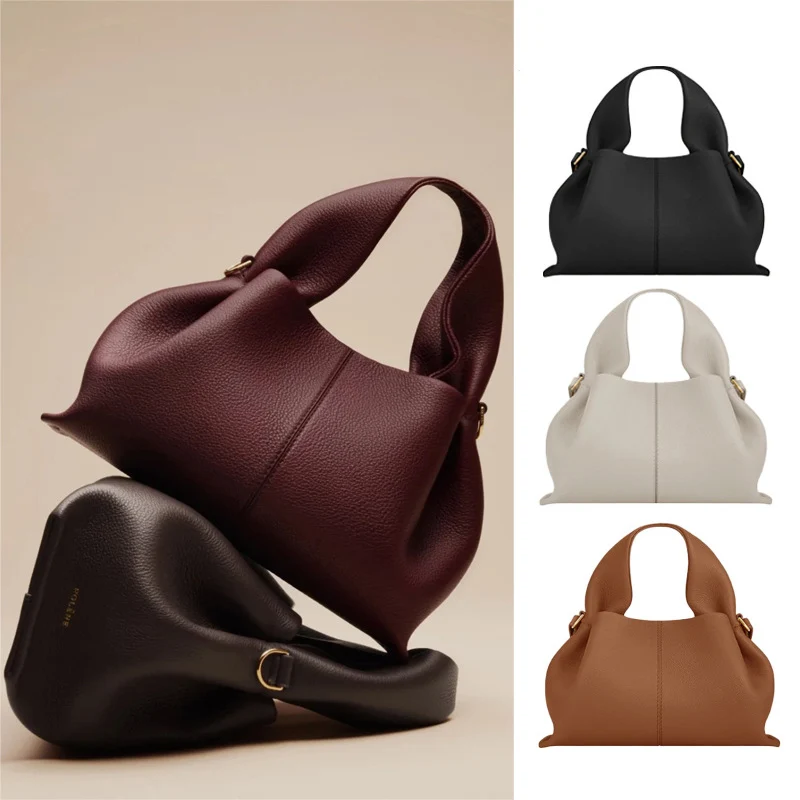 กระเป๋าสะพายไหล่ New Numero Neuf รุ่นปี 2025 กระเป๋าถือ 2 แบบ หนังแท้ สไตล์ฝรั่งเศส กระเป๋าสะพายข้าง