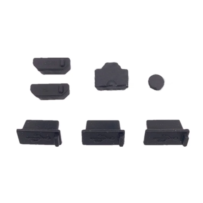 Sostituzione 1 Set di tappi antipolvere kit in Silicone per xbox one x s Console da gioco custodia antipolvere accessori per custodia