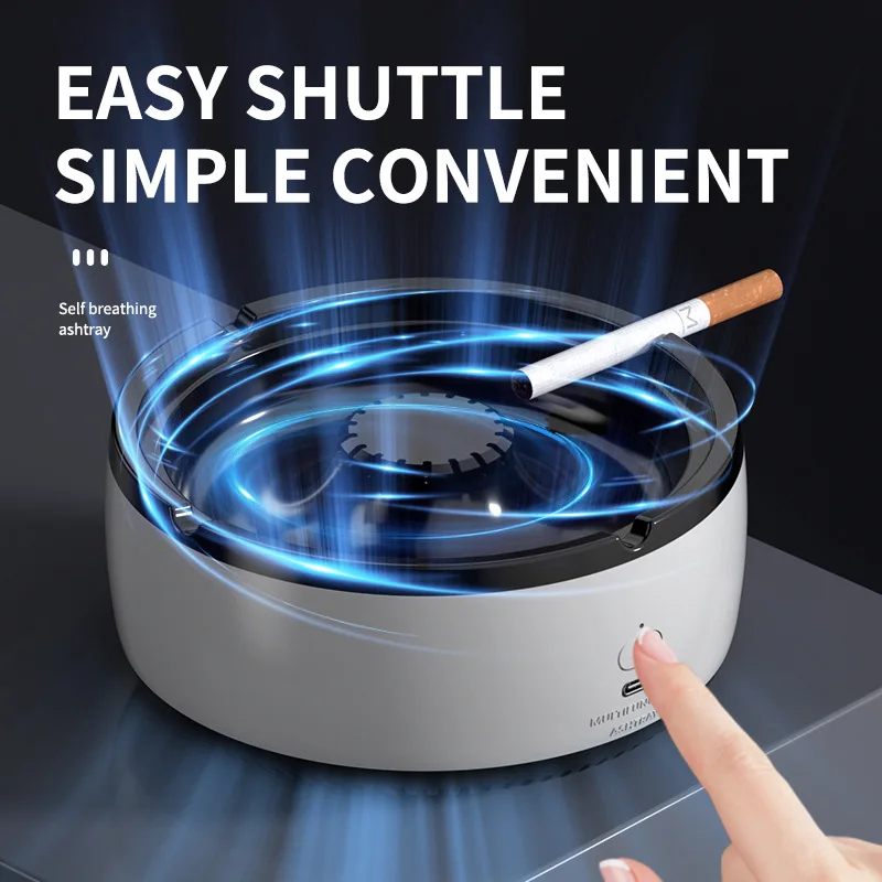 2026 Intelligent Ashtray Air Purifier Eliminates Second-hand Smoke And Odors Without The Need For Batteries, Using Aromatherapy