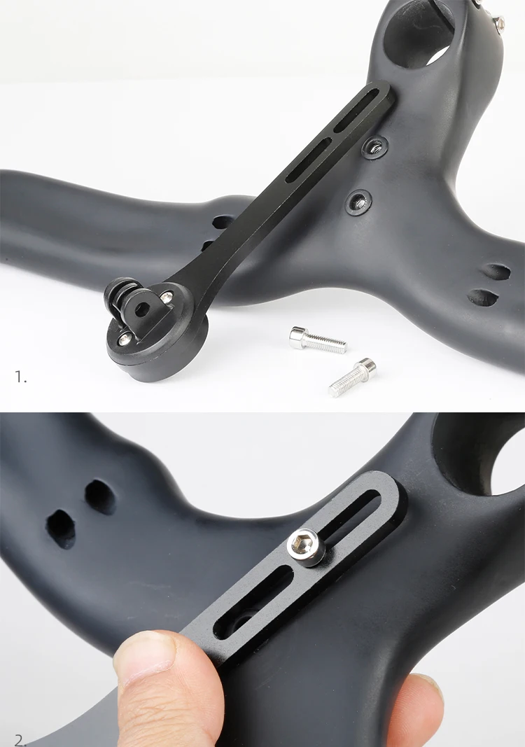 Fahrrad Computer Aluminium Halterung Lenker Multifunktionale Computer Halter Für Wahoo Garmin Bryton MTB Fahrrad GPS Mount Adapter – Detail 10