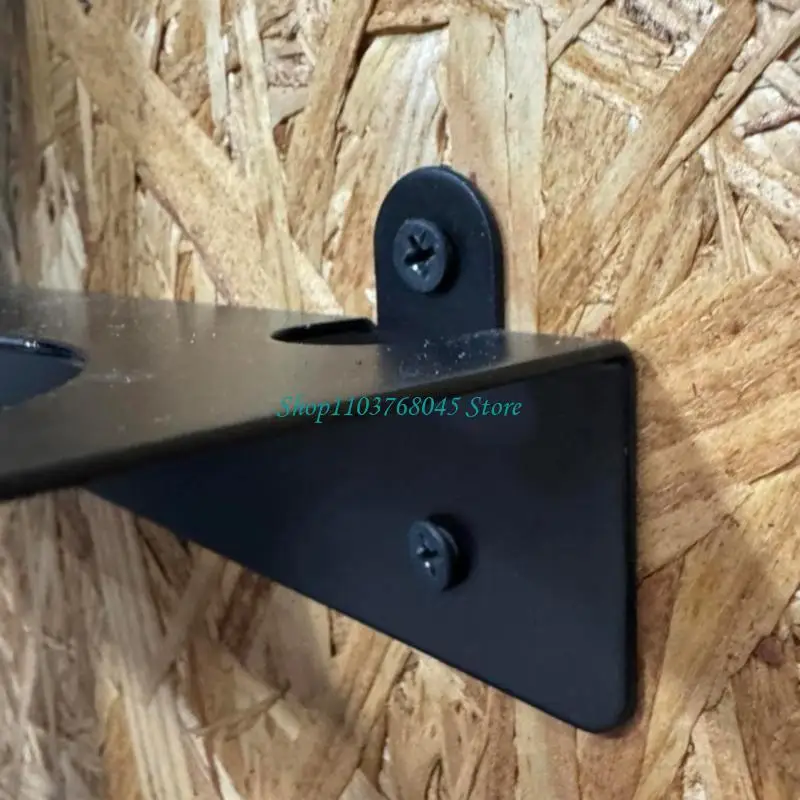 R53F Garage Wall Funnel Feature Split Design Pre Drilled Holes for Quick Setups Workshop Use Secure Installation