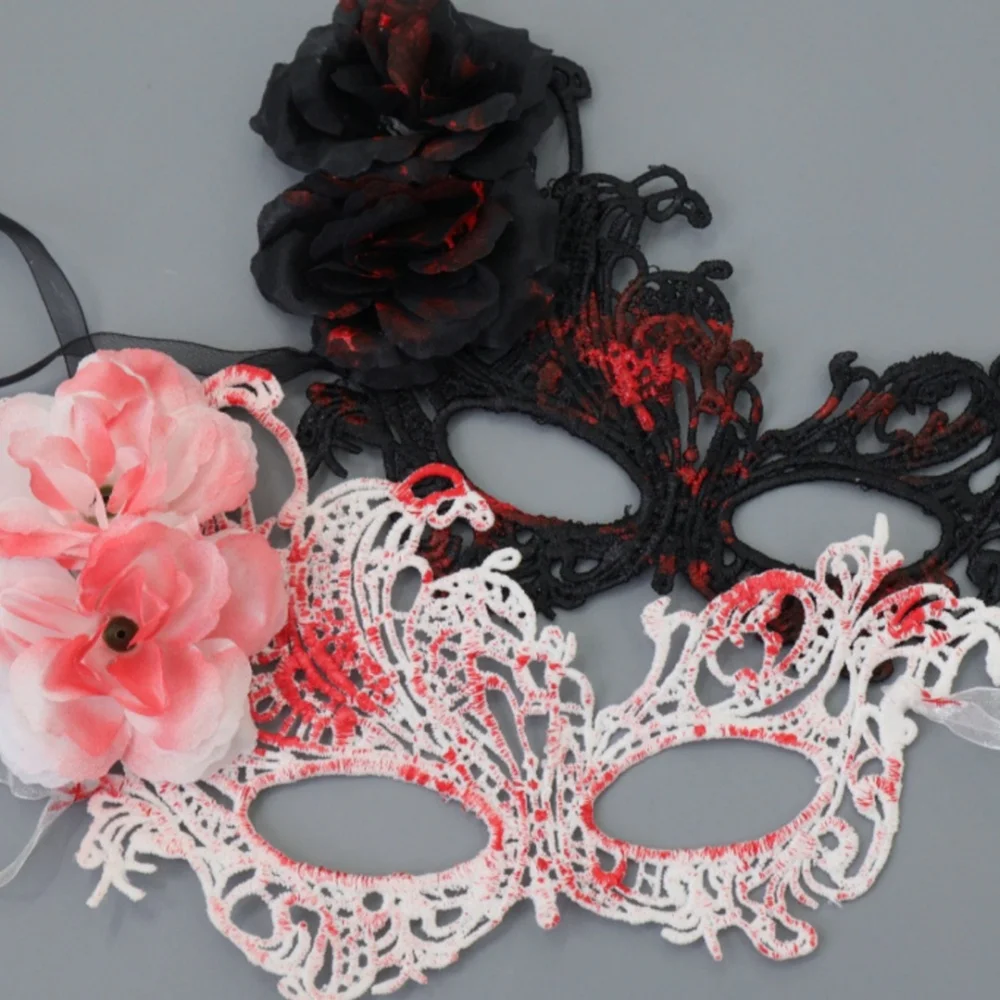 Costume Mask Set Delicate Halloween Party Mask Masquerade Mask Sexy For Dance Costume Event Role Play Contest