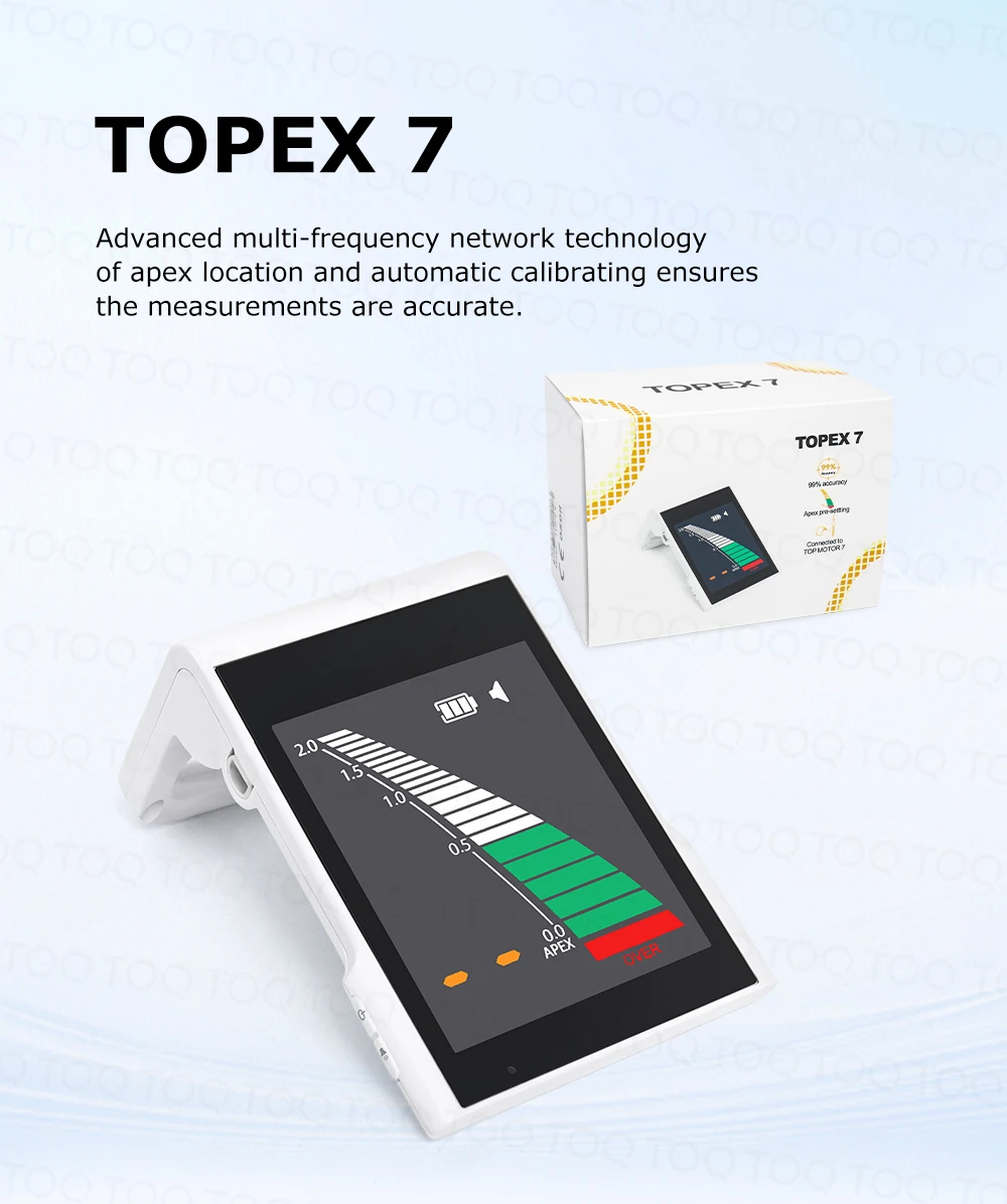 Mini Dental Rechargeable Apex Locator with Pre-setting New Function Root Canal Measurement Oral Treatment Endodontic Equipment