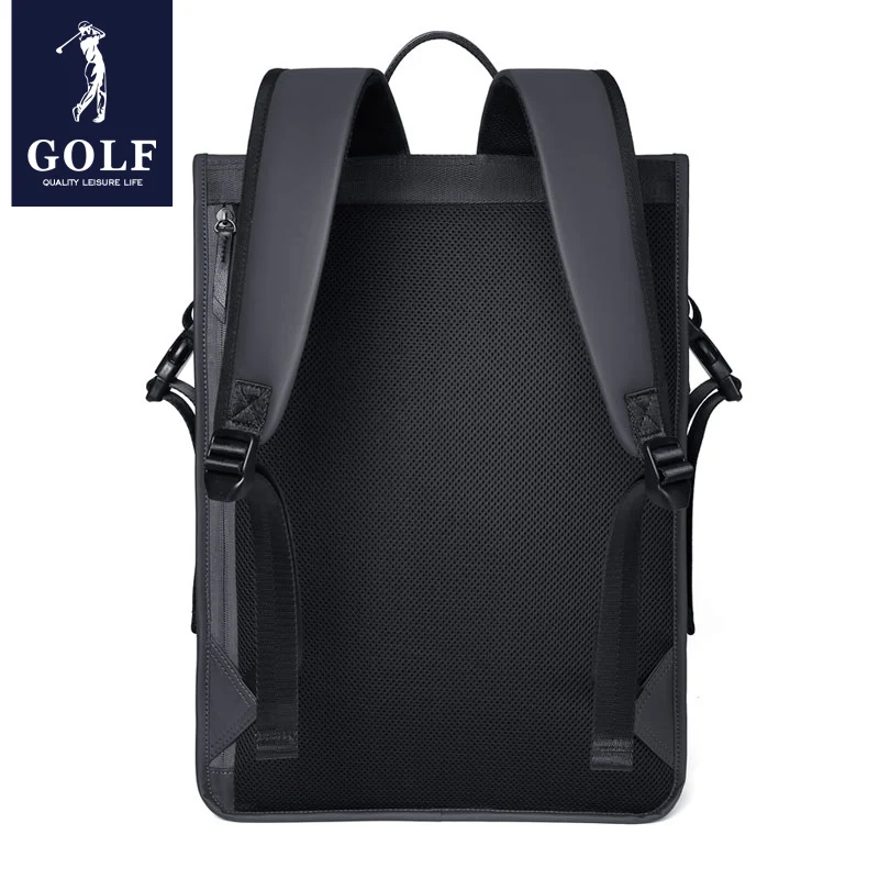 GOLF Backpack Men\'s Trendy and Fashionable Commuting Backpack Large Capacity Travel Computer Bag Student School Bag