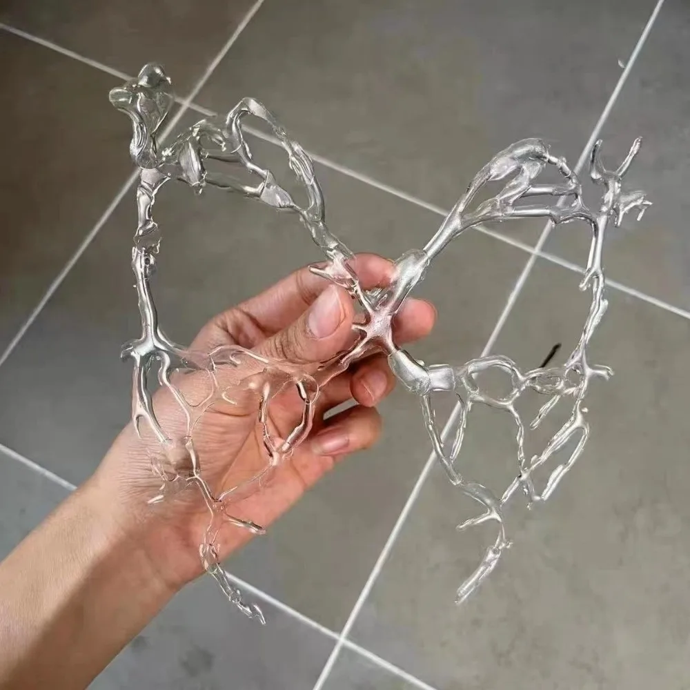 Retro Tier Schmetterling Maske Harz Transparent Volle Gesicht Abdeckung Alten Stil Cosplay Kostüm Maskerade Requisiten Drama Dekor