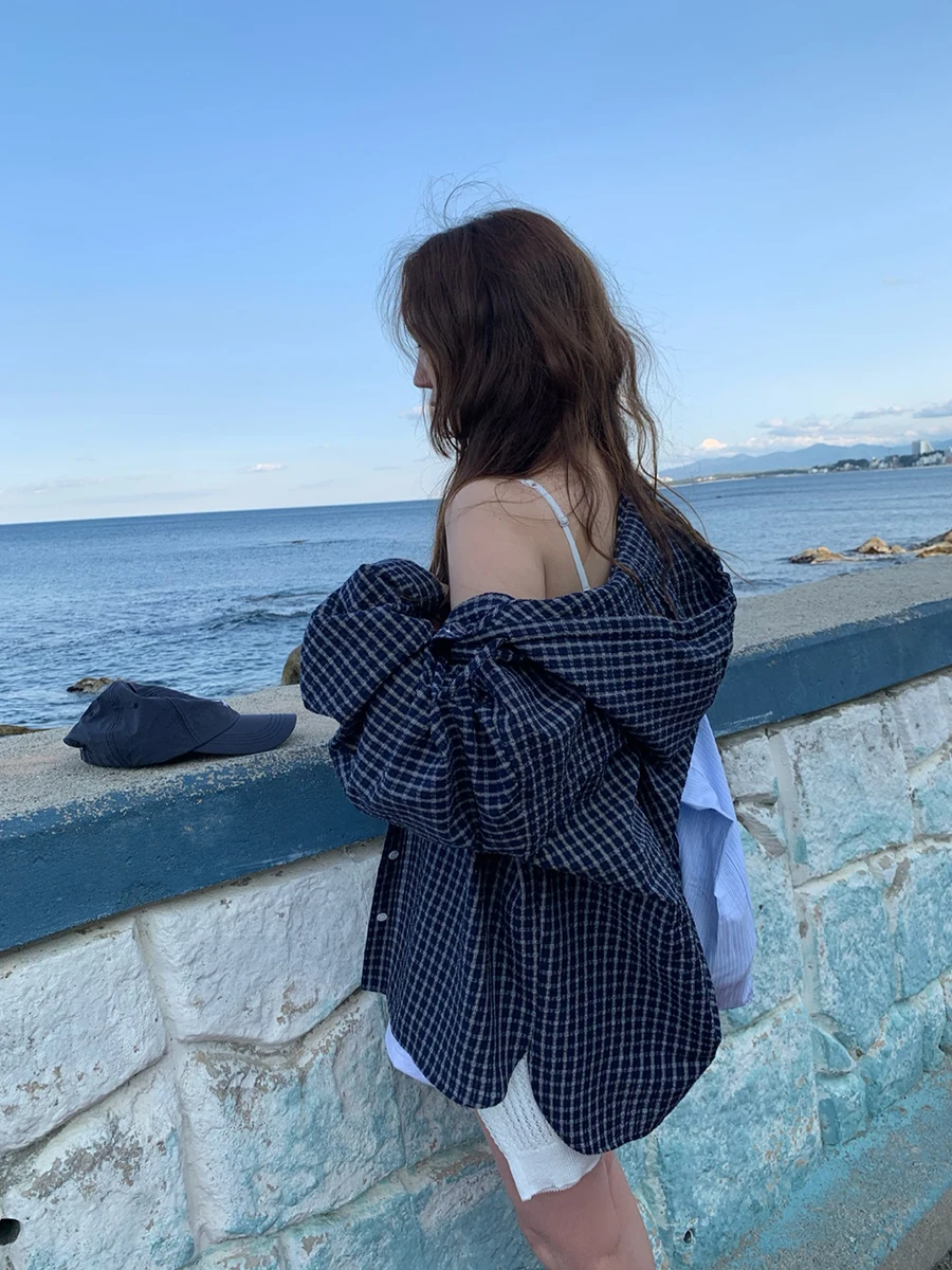 ربيع جديد وصول شيك فضفاض تصميم غير رسمي تحسس المرأة منقوشة مقنعين الحماية من الشمس irt الكورية Sle الشارع الشهير