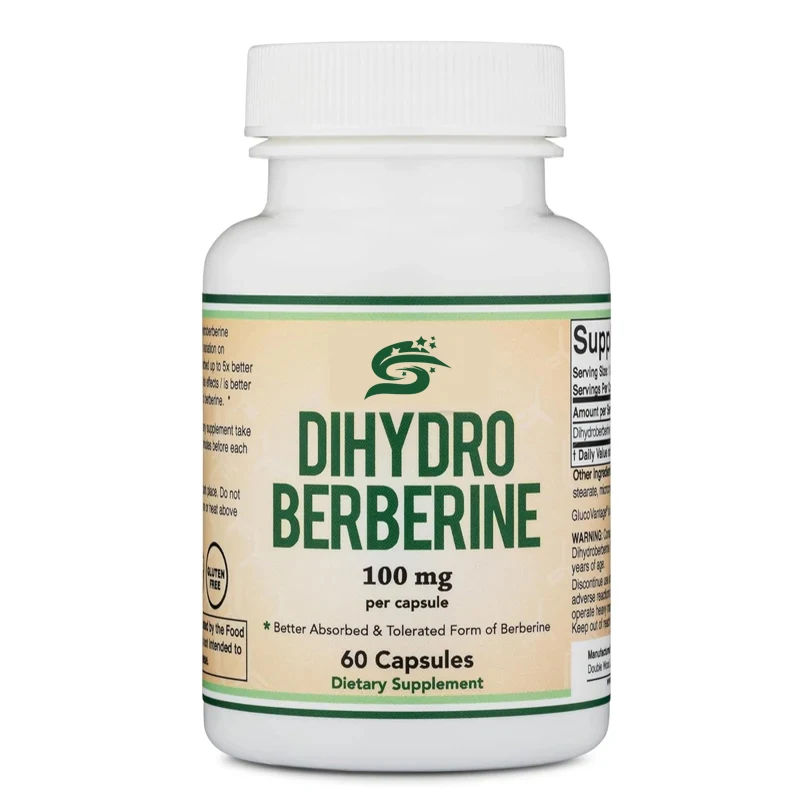 Supplément de dihydrobérine 100mg, 60 capsules, super petit acide aspartique, haute absorption, non modifié d'origine, sans danger pour les végétariens