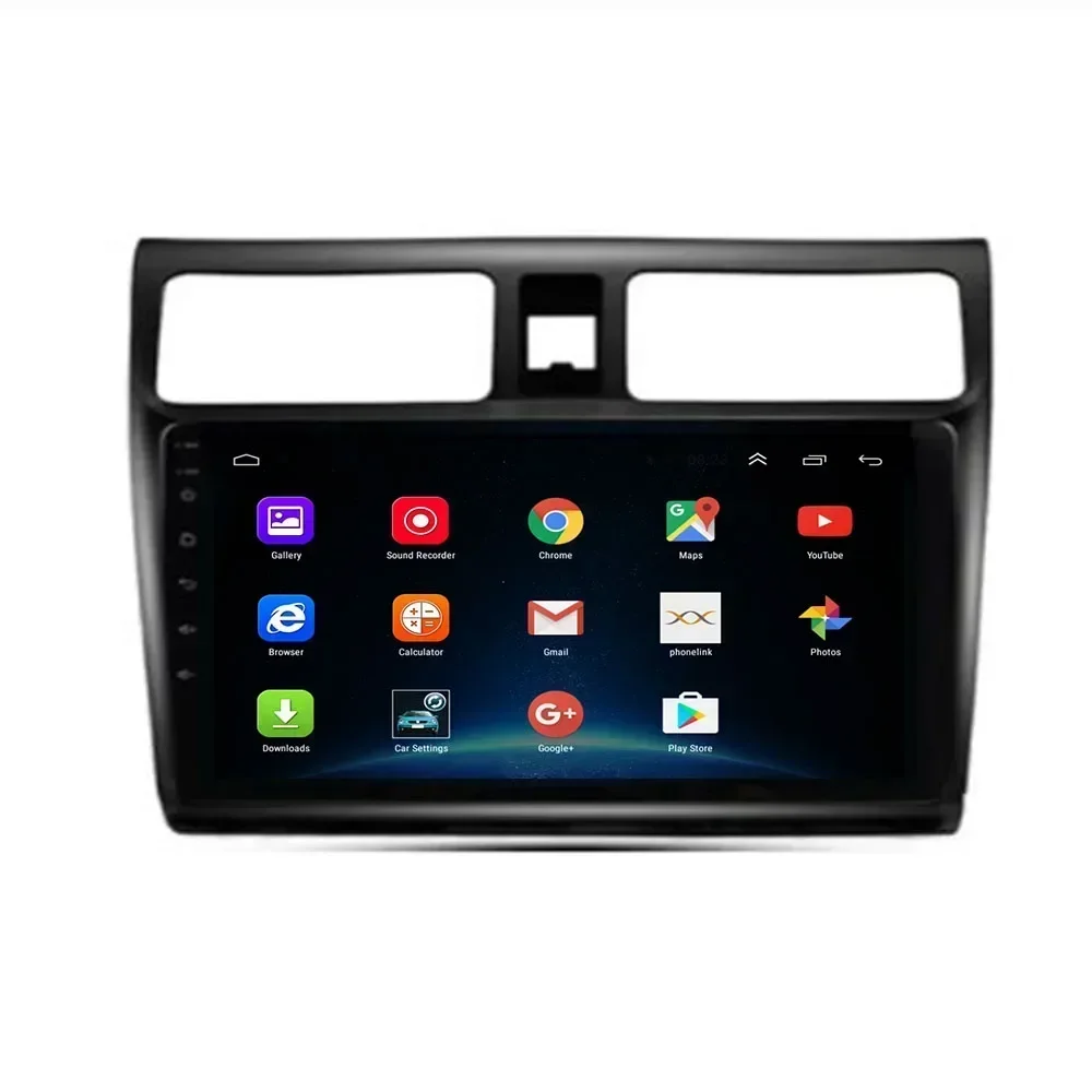 2 Din Android 13 Car Stereo Radio DVD GPS Multimedia Video Player 5G WiFi Camera DSP Carplay for SUZUKI SWIFT 2004+