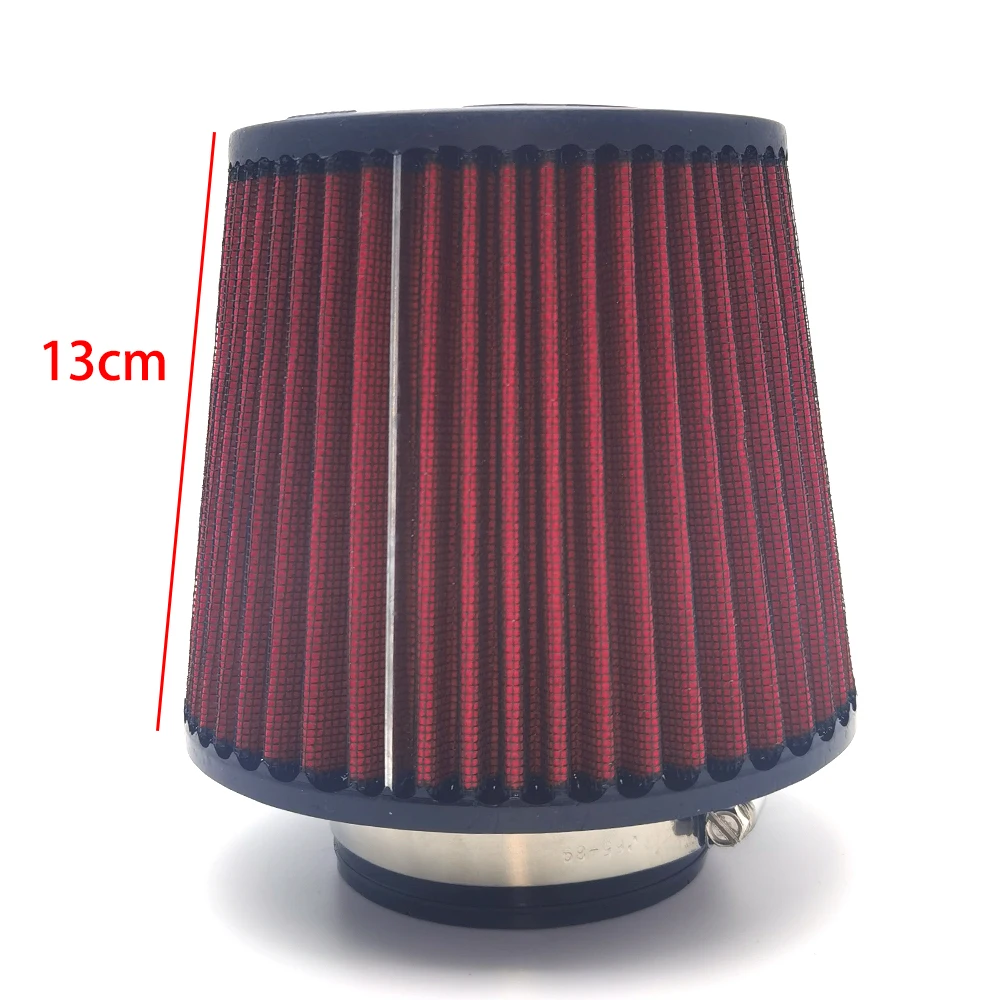 Universal High Flow Intake  Air Filter 76mm 3Inch Cone Tapered Air filters Car Mushroom Head