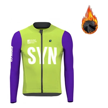 Herren Biehler Winter warm Fleece Fahrrad Sweatshirt Fahrrad Straße Langarm bequemen Fahrrad Trainings anzug