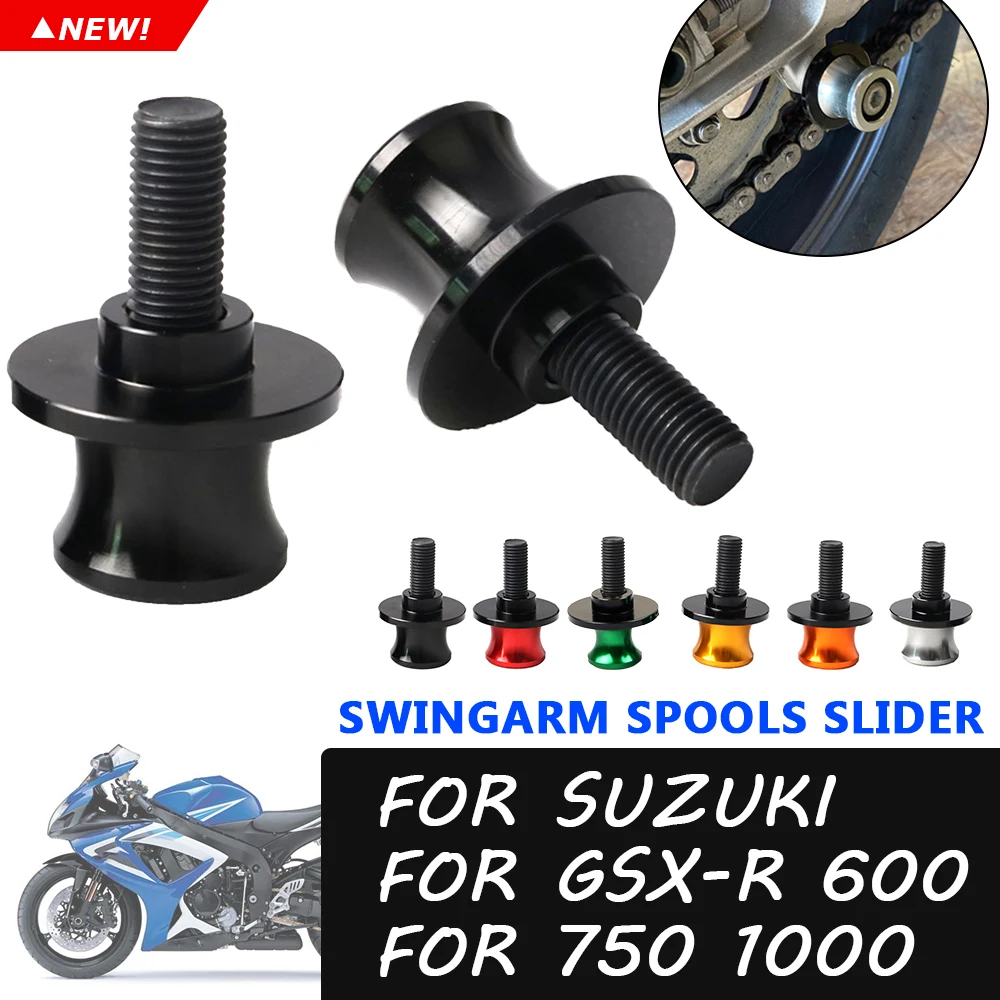 

Motorcycle Accessories Swingarm Spools Slider Stand Screw For Suzuki GSX-R600 GSX-R750 GSX-R1000 GSXR 600 GSX-R 750 1000 2023