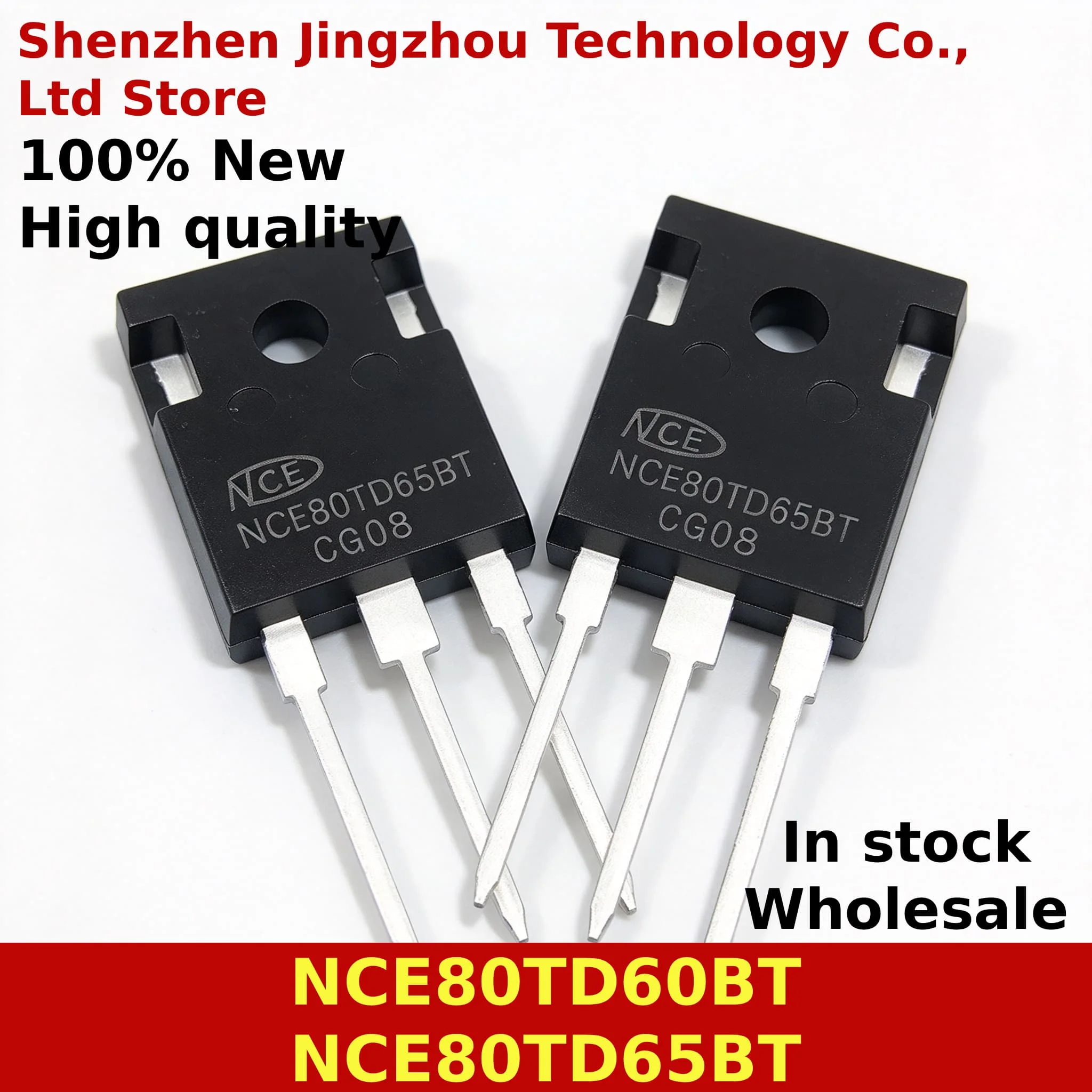 (10PCS) 100% New NCE80TD60BT 600V NCE80TD65BT 650V TO-247 Single Pipe 80A IGBT Transistors In Stock