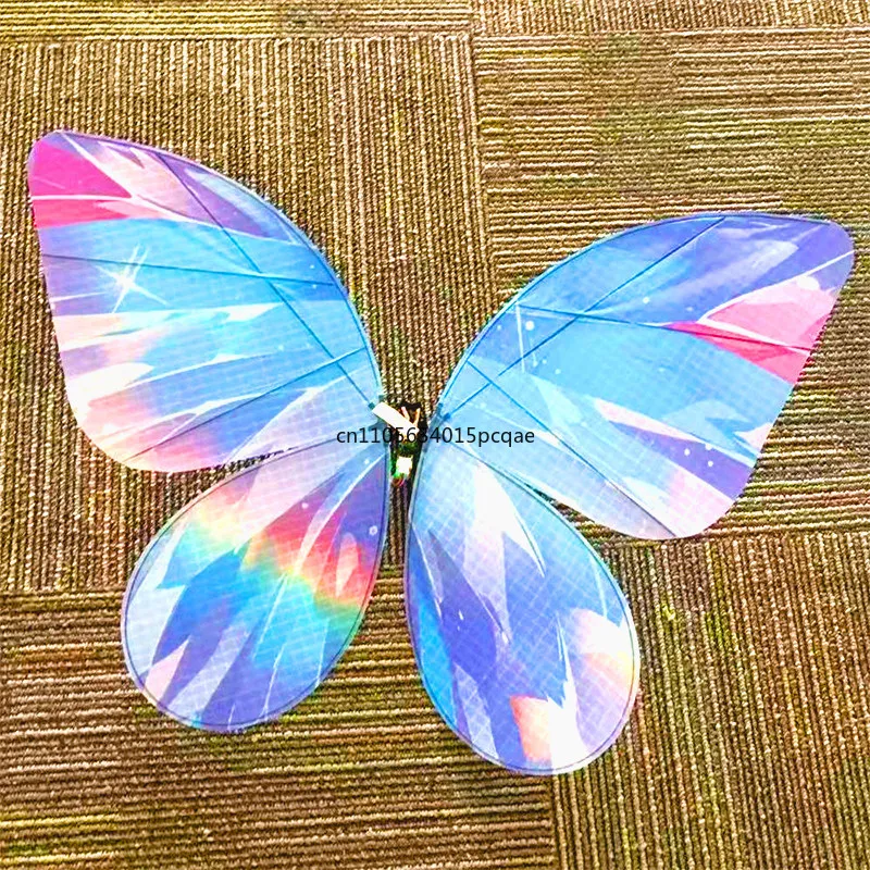 Bionic Butterfly Flapping Wings Butterfly Handmade Color Wings Gravity Induction Remote Control Black Technology Aircraft