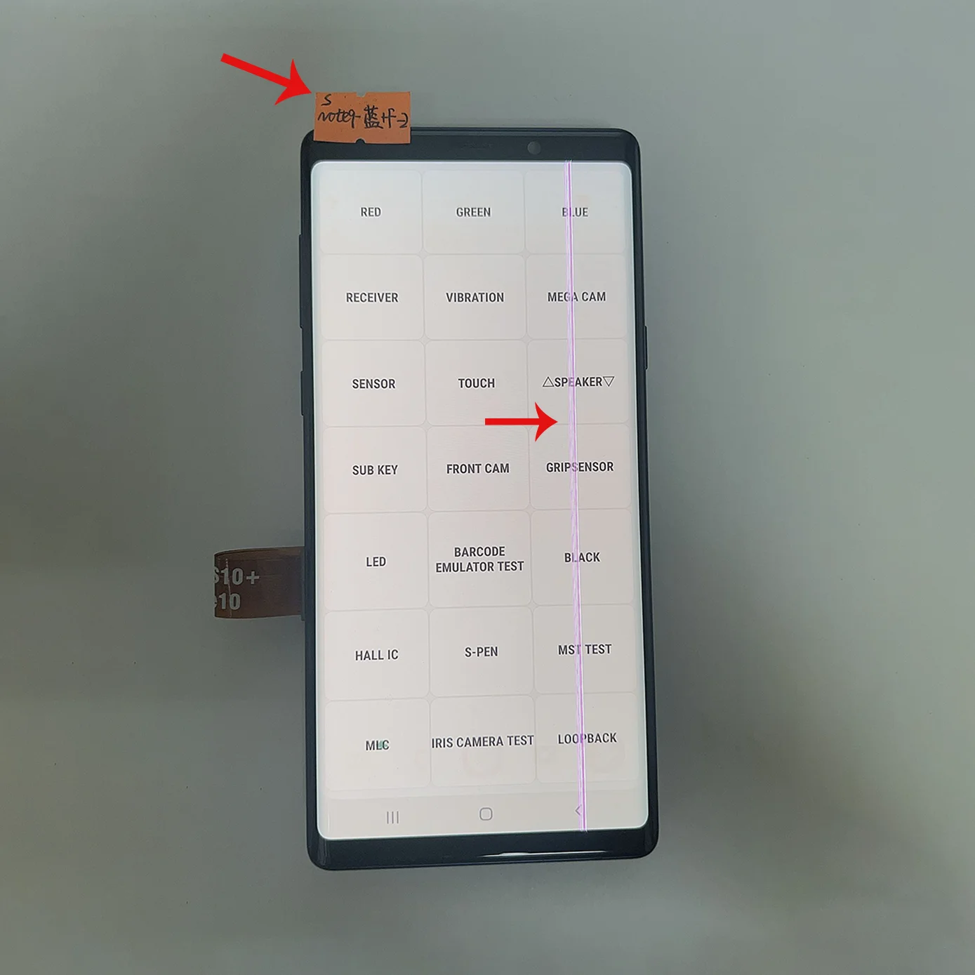 AMOLED Defect point burn and Must lines For Samsung Note 9 LCD Display Touch Screen Digitizer For Samsung Note 9 LCD