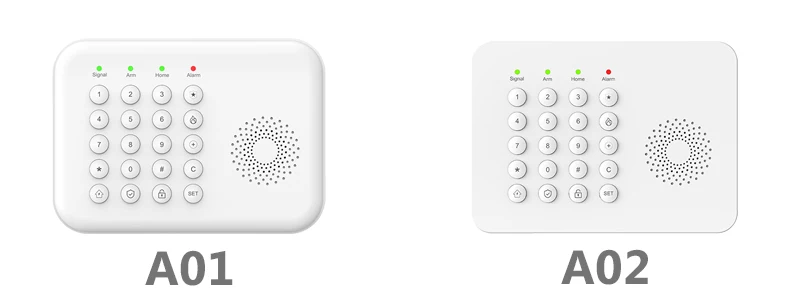 PGST Sicherheits Alarmanlage Set WiFi 2G GSM Works with Tuya Smart Life intelligentes drahtloses System für Wohnung Laden Büro Bewegungssensoren unkomplizierte Einrichtung – Detail 1