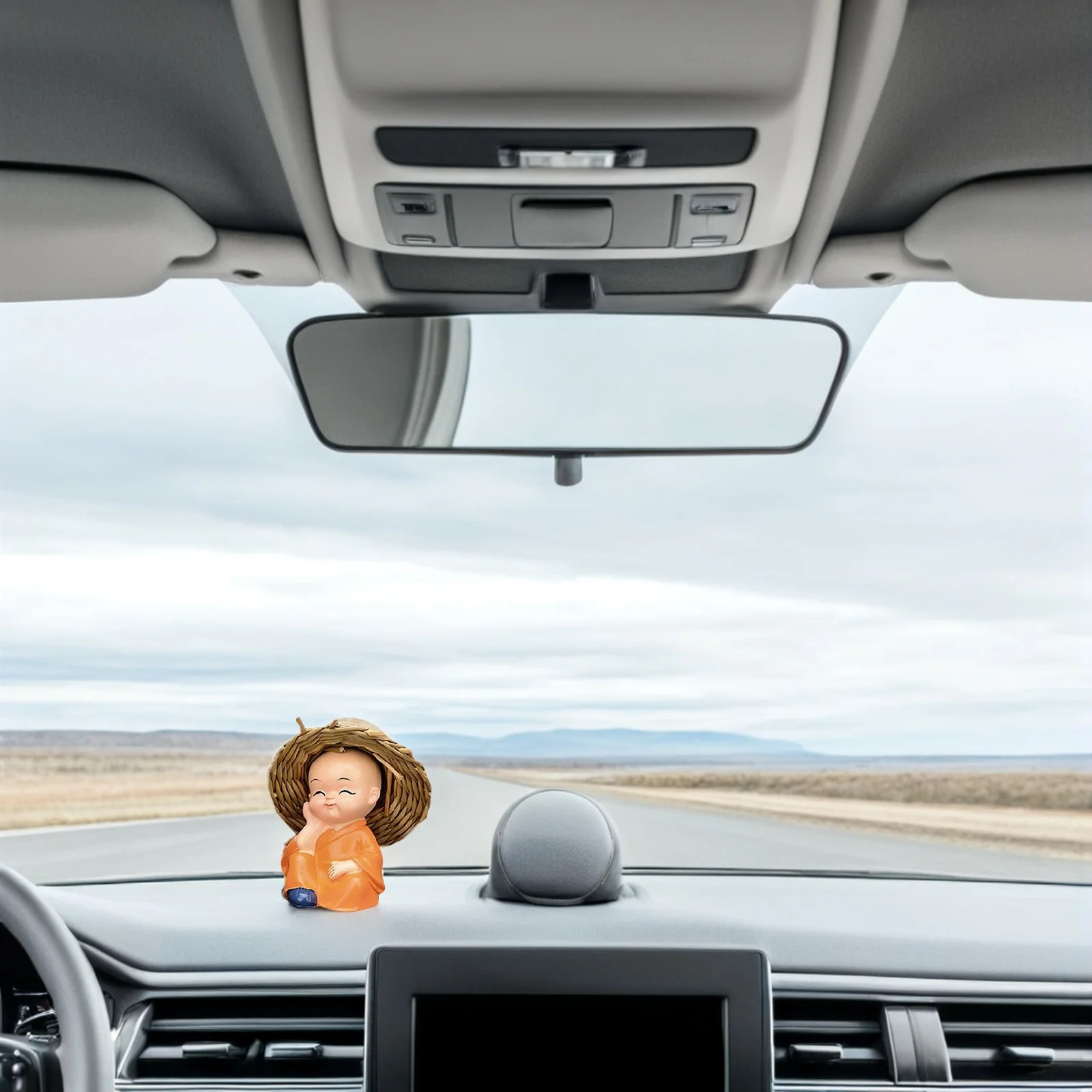 

4Pcs Resin Figurines for Office Decor Kung Fu Statue Assorted Colors Bonsai Garden Tabletop Ornament