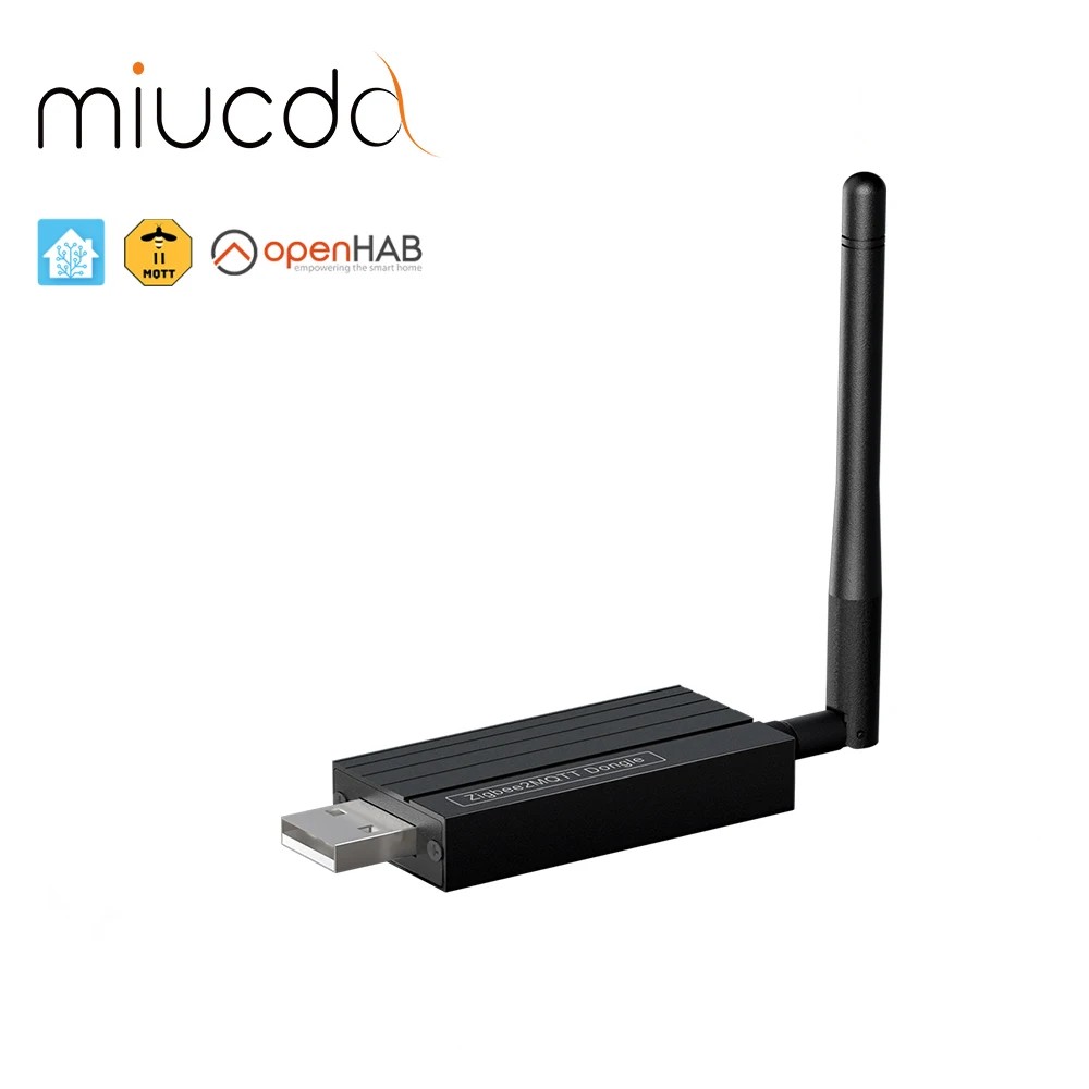 

MIUCDA Zigbee 3.0 USB Dongle Plus, беспроводной мост Zigbee Gateway Hub Zigbee Dongle Захват USB-интерфейса