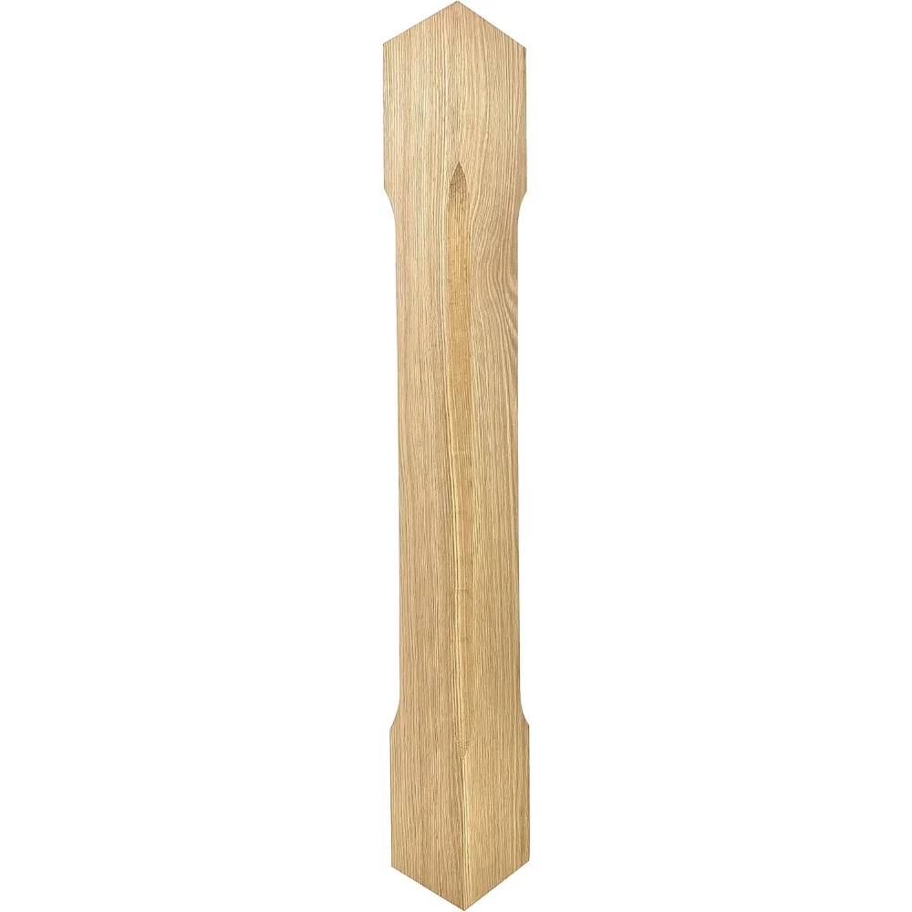 

Modern Square Celoron Dining Table Leg 29" Tall x 3 1/2" Wide (Oak) (1 Leg)