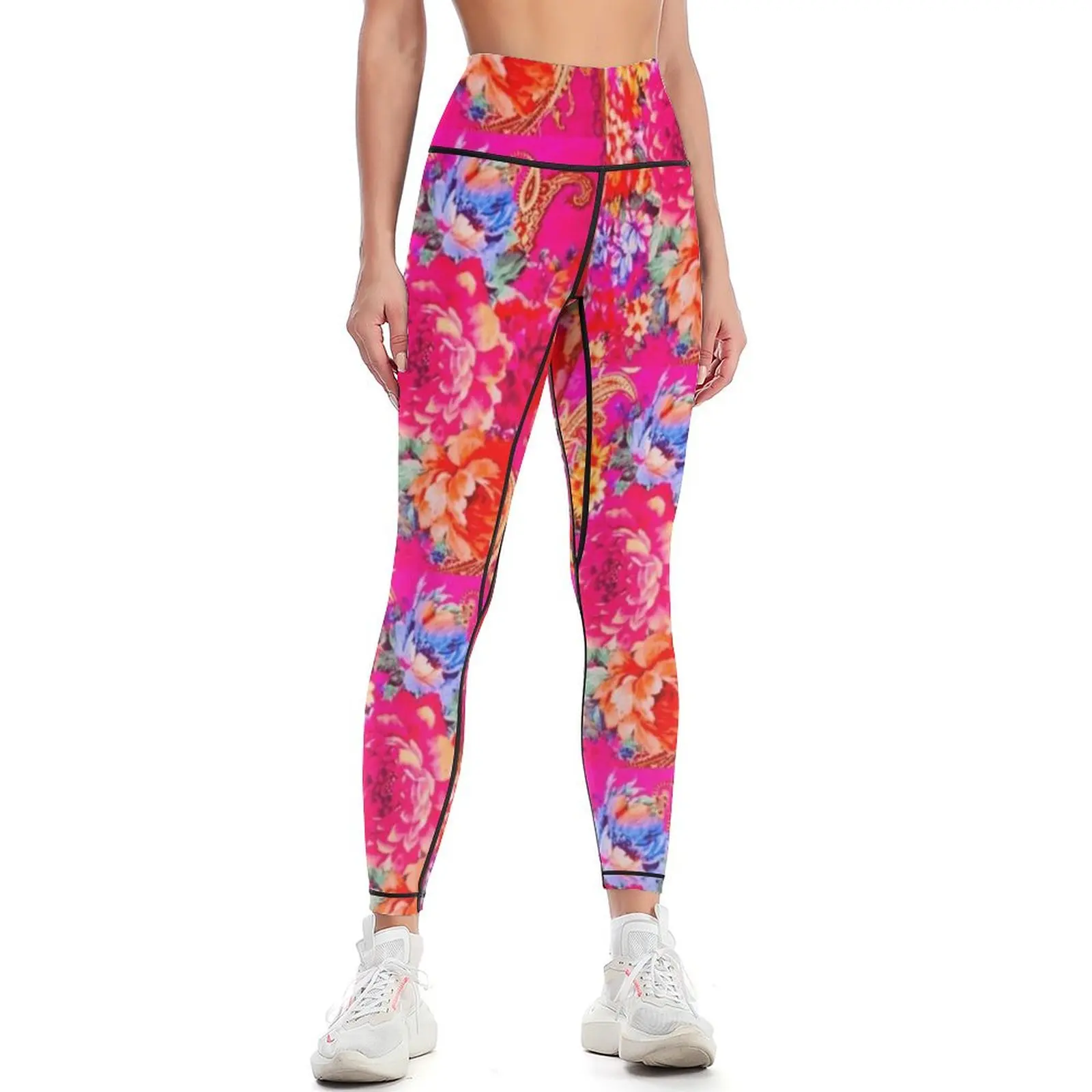 

jaguar scratch — queer modern art  contemporary hippie trippy paint  abstract experimental fantasy Leggings