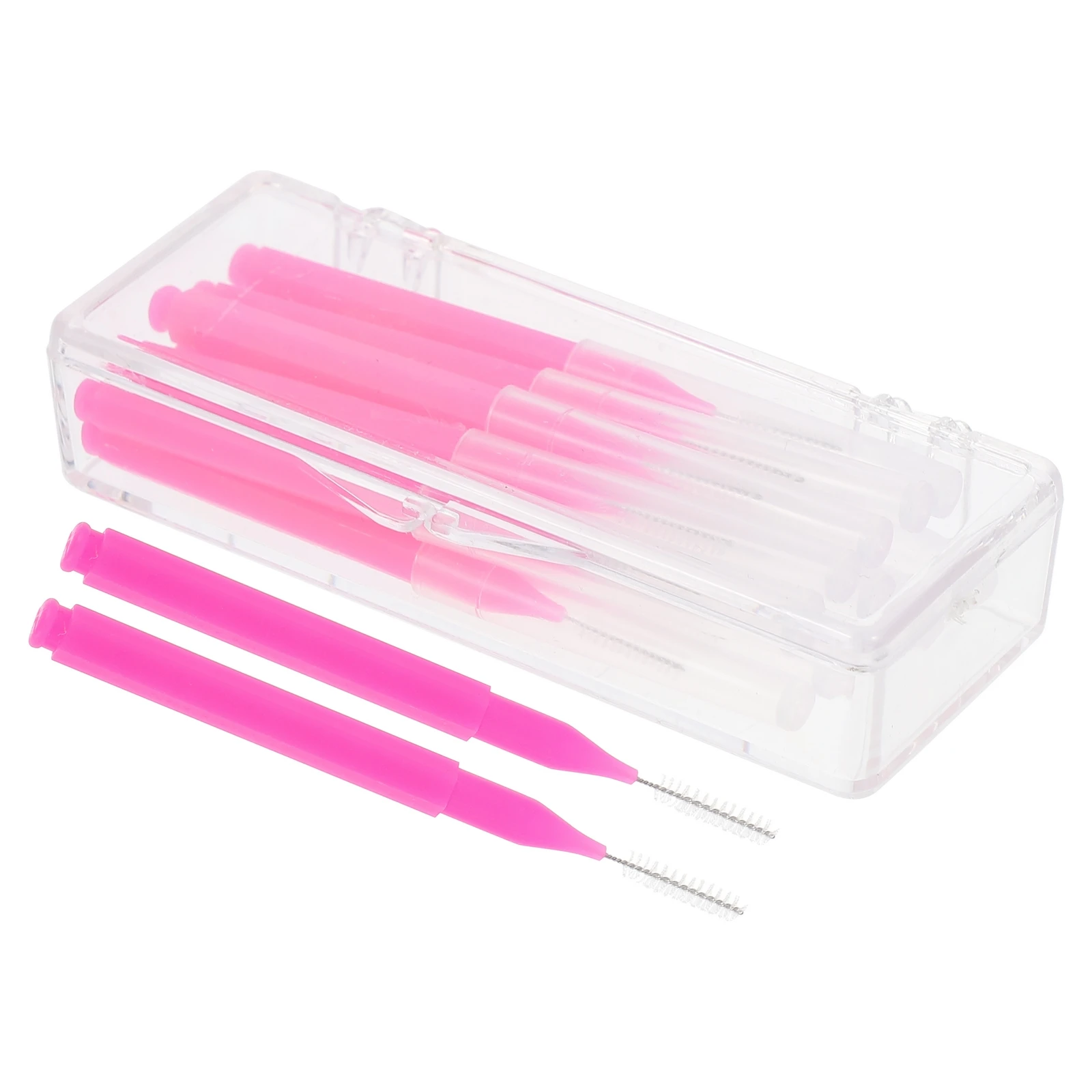 

10pcs Portable Interdental Brush Oral Care Tool For Teeth Cleaning Gap Fresh Breath Travel Safe Hygiene Toothbrush Gift