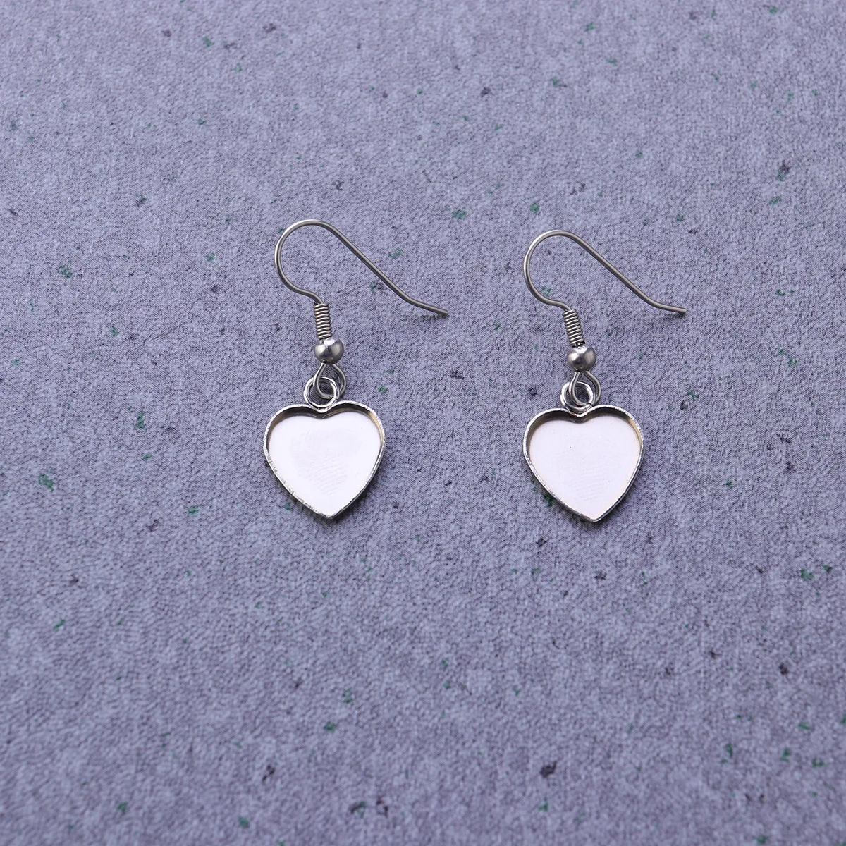 

40 pcs Ear Hook Ear Pad Stainless Steel Base For Time Glass Patch Diy Earring Kit Jewelry Dangler Supplies Craft Making Tools