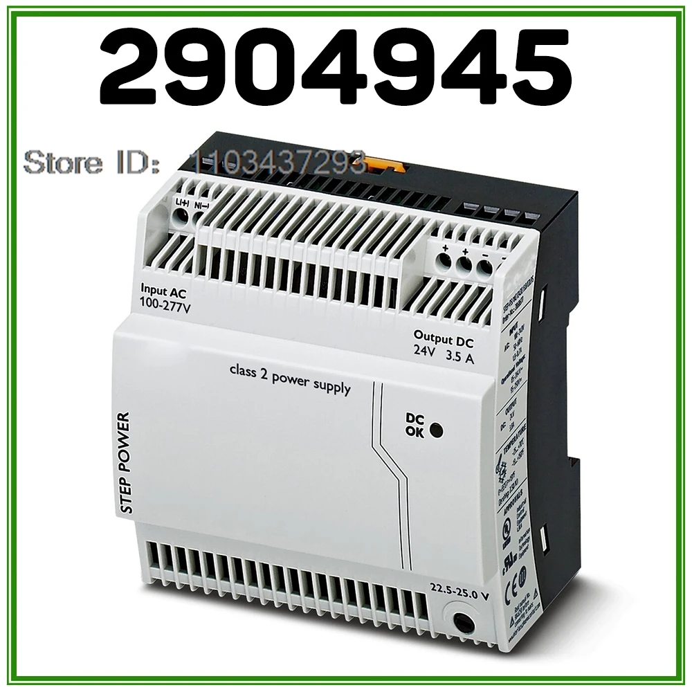 

For Phoenix Power Supply STEP-PS/277AC/24DC/3.5 2904945