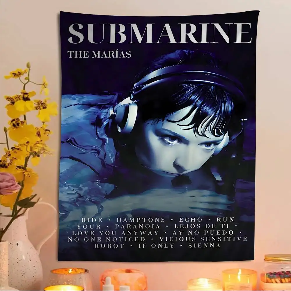 Indie Pop Band The Marias DIY Wall Tapestry for Living Room Home Dorm Decor Wall Art Decor