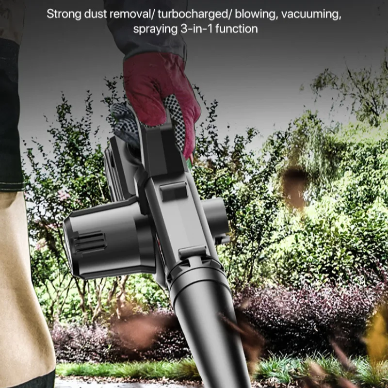 2 في 1 منفاخ منزلي صغير لاسلكي متعدد الوظائف منفاخ قوي قابل لإعادة الشحن مجمع غبار الليثيوم خفيف الوزن منفاخ غبار السيارة