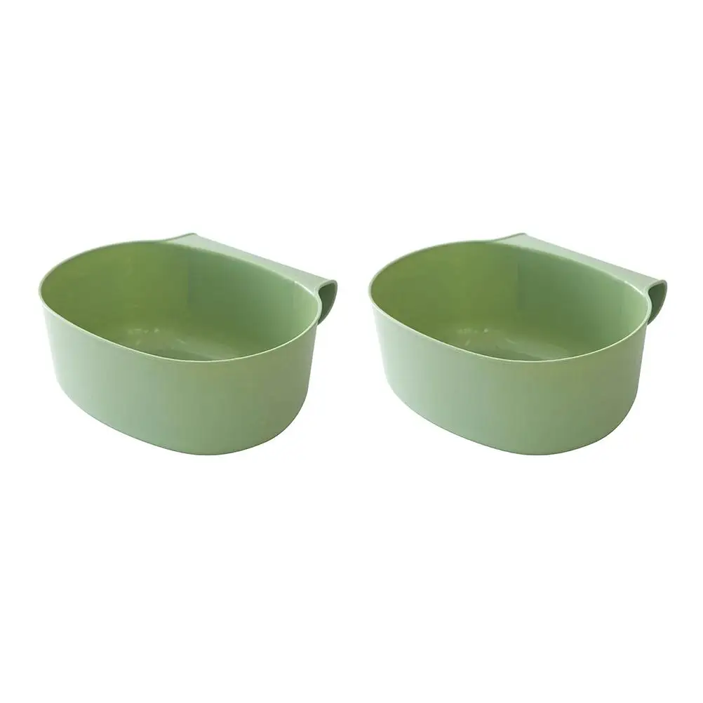 

2 Pcs Hanging Trash Can Environmental Friendly Cabinet Door Garbage Bin Kitchen Simple Practical Storage Box Saving Space